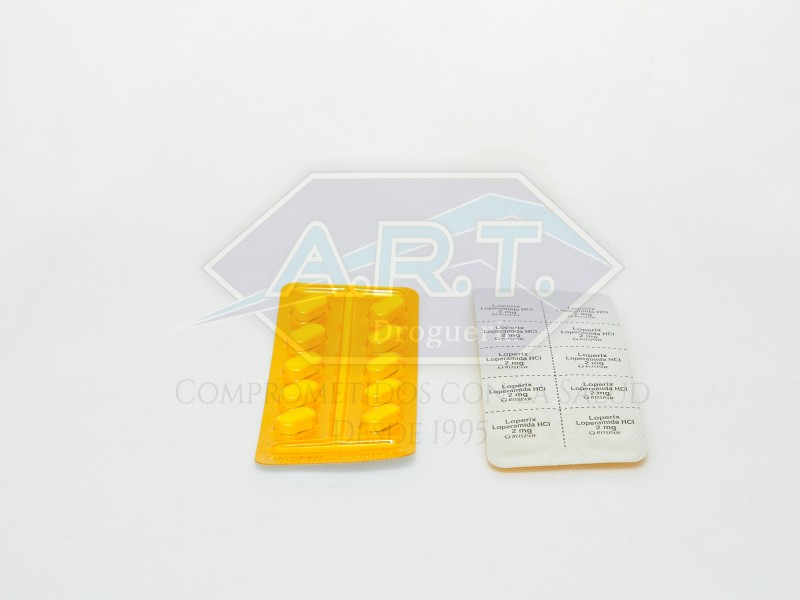 LOPERAMIDA 2MG. COMPRIMIDOS X 10 ROSPAW