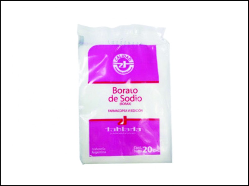 BORATO DE SODIO X 20 GR. LAB. TABLADA